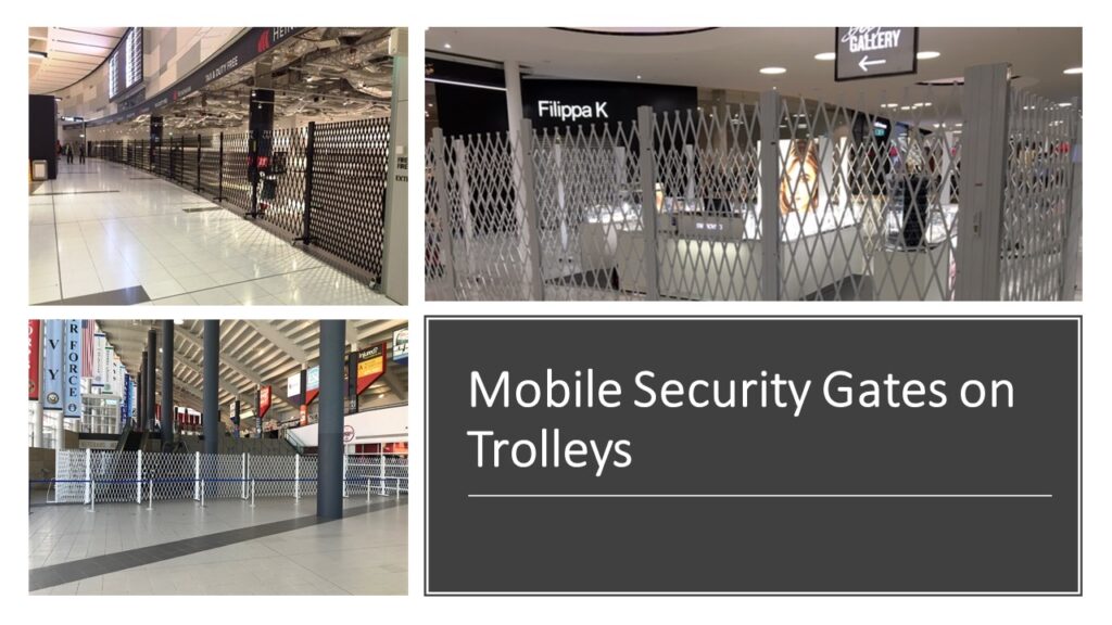 Mobile security gates for large venues